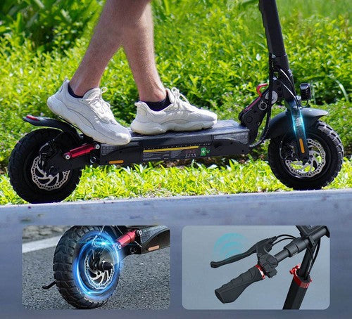iScooter iX3 Folding Electric Scooter Pneumatic Tires 800W iScooter iX3 Folding Electric Scooter Pneumatic Tires 800W
